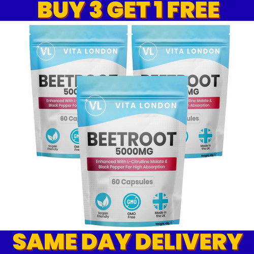 Beetroot capsules 5000mg - capsules,