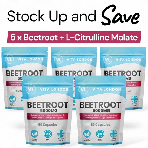 Beetroot capsules 5000mg - -,