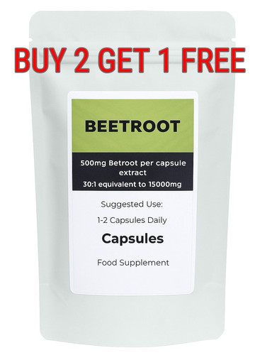 Beetroot capsules 000mg - beetroot,