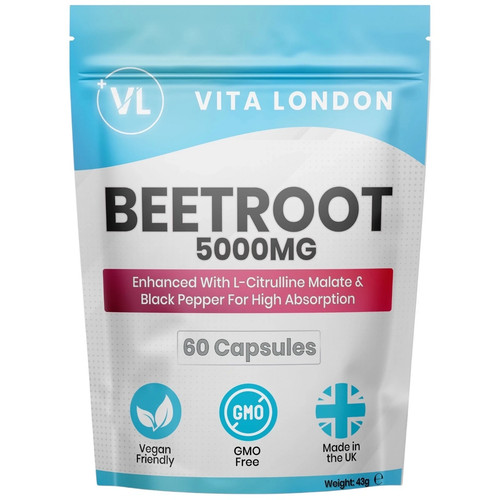Beetroot capsules 5000mg - capsules,