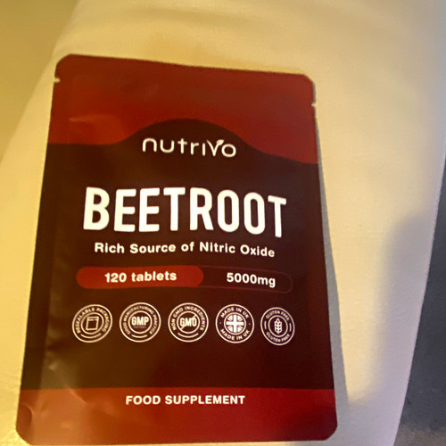 Nutrivo beetroot 5000mg 120 - beetroot,