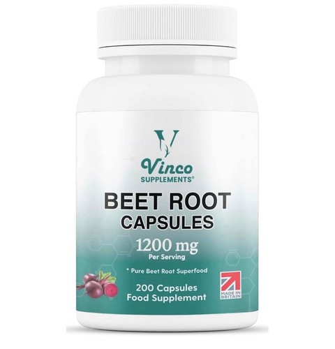 Organic beetroot capsules - beetroot,