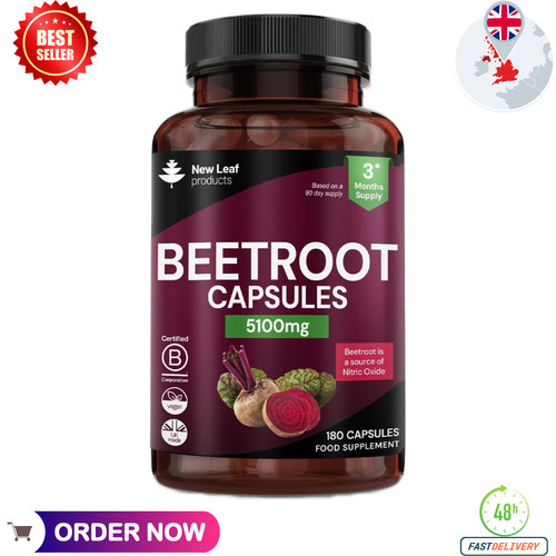 Beetroot capsules 5000mg - beetroot,