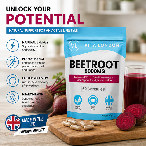 Beetroot capsules 5000mg - capsules,
