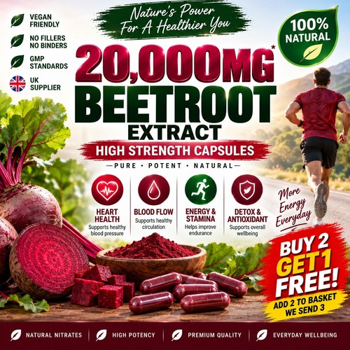 Beetroot extract 000mg high - beetroot,