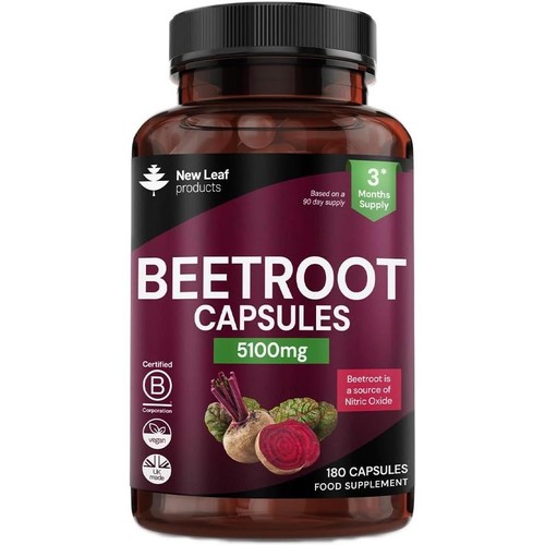 New leaf beetroot capsules - leaf,
